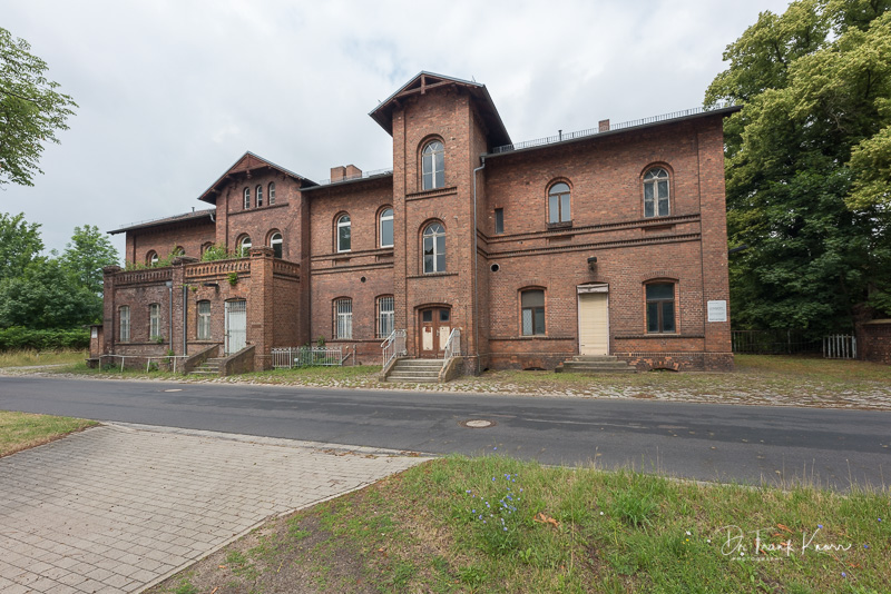 Der Bahnhof Peitz-Stadt im Jahr 2018, Quelle: diese Webseite